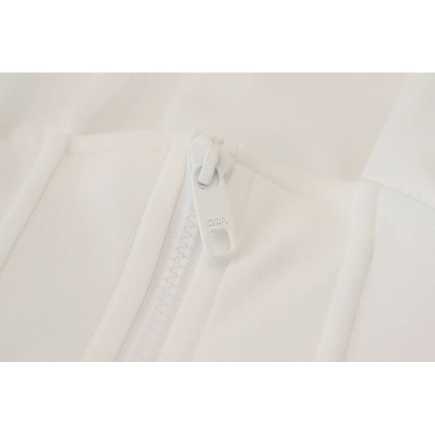 Dolce & Gabbana White Cotton Corset Stretch Top  T-shirt