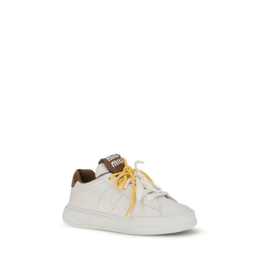 Miu Miu Double-Lace Sneakers MI-5E387EF0053L48F0TPR-EU40/US10