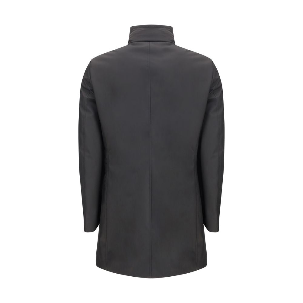 MooRER Black Polyester Coat