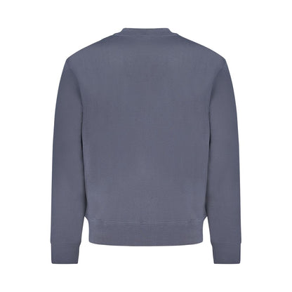 Hugo Boss Blue Cotton Men Sweater