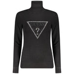 Guess Jeans Black Viscose Women Sweater