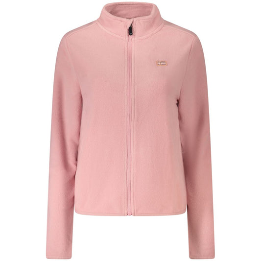 Norway 1963 Pink Polyester Women Sweater NO-39695-S