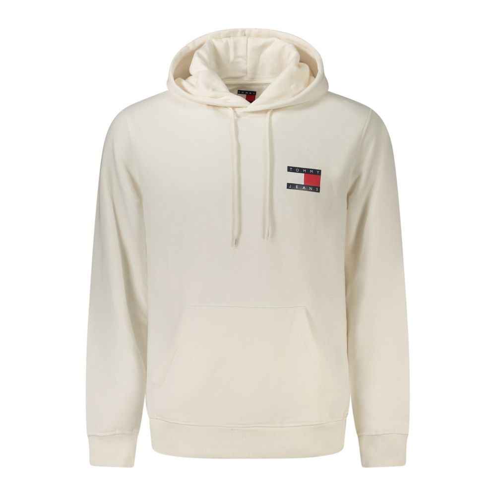 Tommy Hilfiger White Cotton Men Sweater