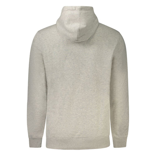 Tommy Hilfiger Gray Cotton Men Hoodie TO-39698-S