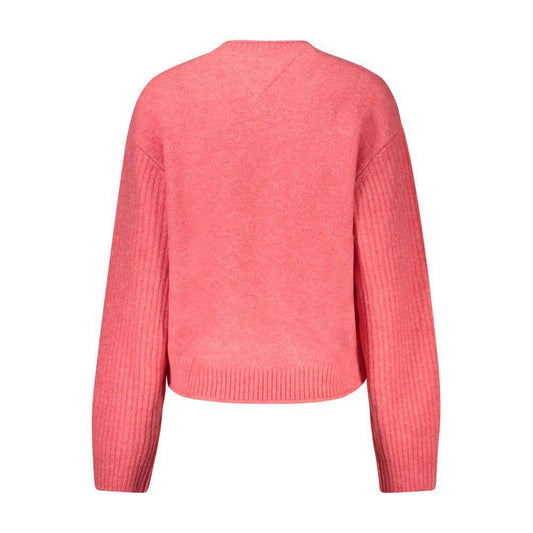 Tommy Hilfiger Pink Wool Women Sweater TO-39711-XS