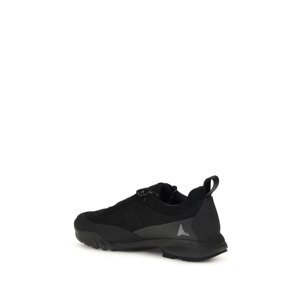 ROA Black Polyamide Athletic Sneakers