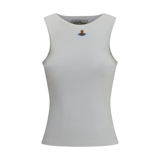 Vivienne Westwood Tank Top with logo VI-3G01003ZJ009CA401-M