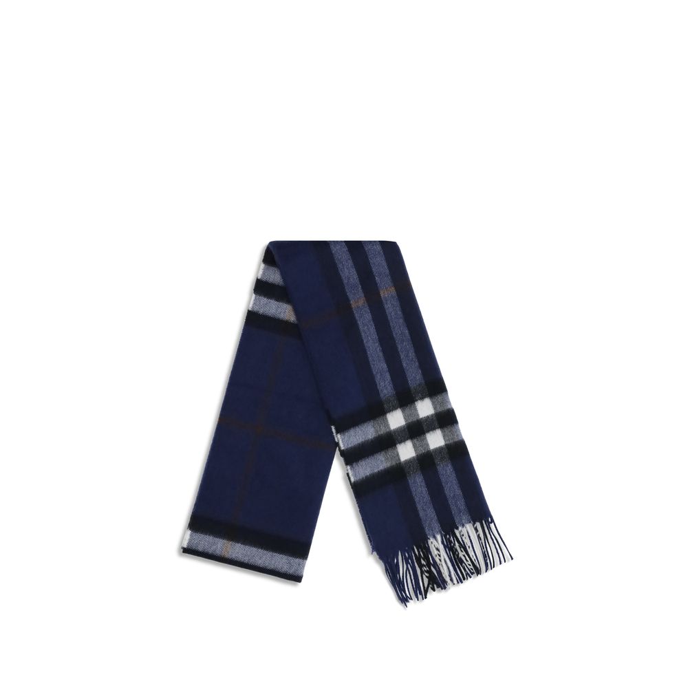 Burberry Blue Cashmere Scarf