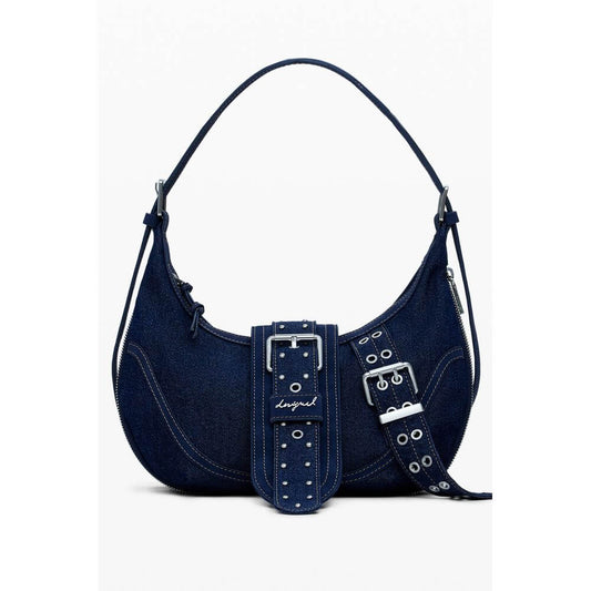 Desigual Blue Cotton Women Handbag