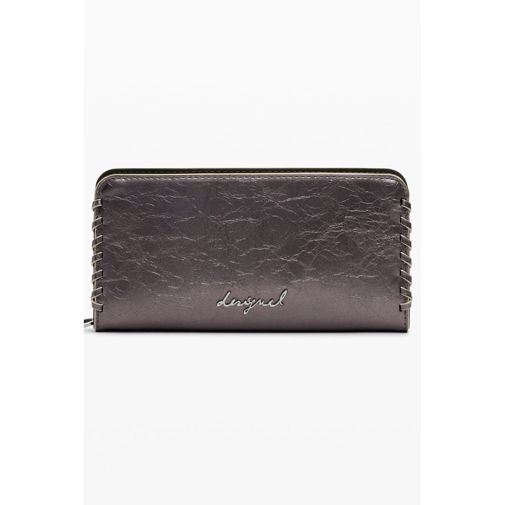 Desigual Bronze Polyethylene Wallet