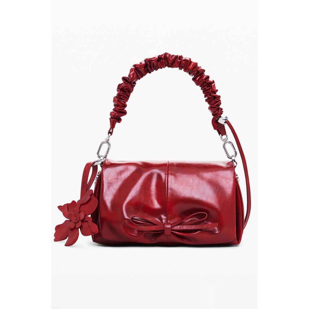 Desigual Red Polyethylene Handbag