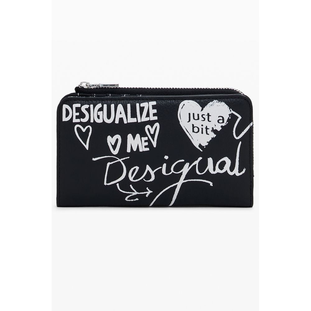 Desigual Black Polyethylene Women Wallet DE-39851