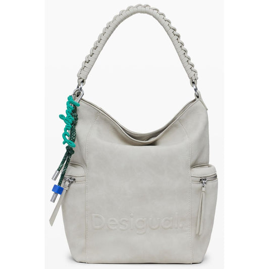 Desigual Beige Polyethylene Women Backpack DE-39874