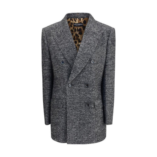 Dolce & Gabbana Double-breasted Chevron Blazer DO-F293DTFCZAFS8030-IT42 | L