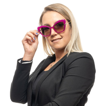 Emilio Pucci Purple Plastic Sunglasses