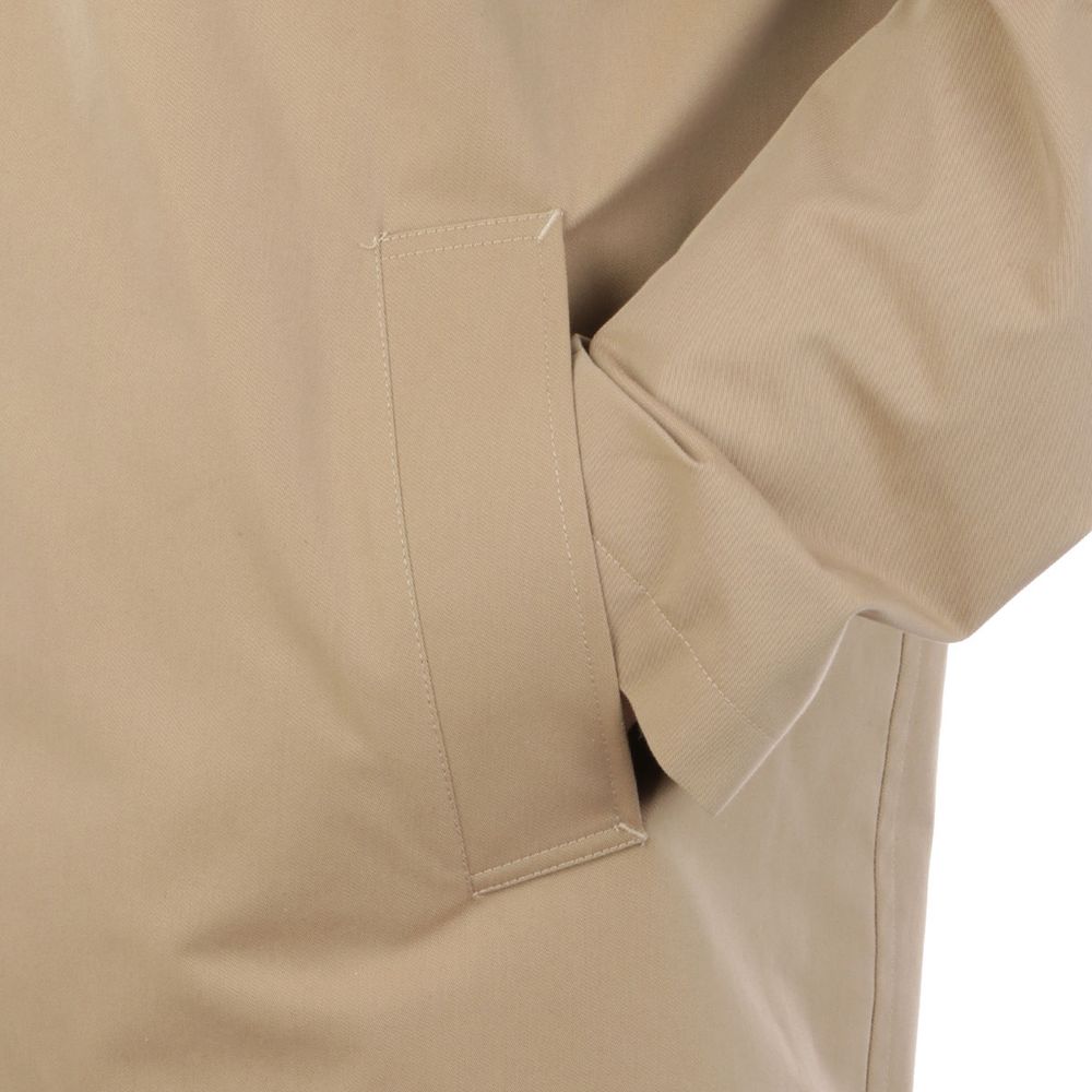 Aquascutum Black Cotton Men's Coat