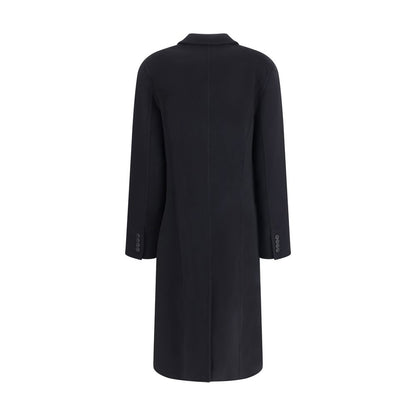 Tory Burch Black Wool Coat