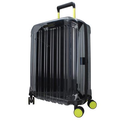 Piquadro Gray Polycarbonate Luggage And Travel with USB output and TSA closure