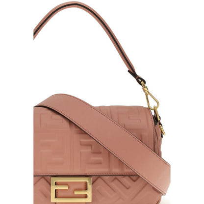 Fendi Multicolor Calf Leather Bos Taurus Shoulder Bag