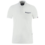 Aquascutum White Cotton Polo Shirt