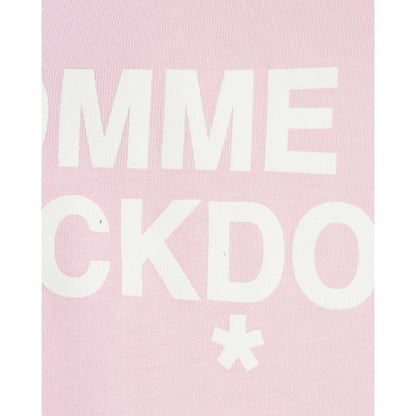 Comme Des Fuckdown Pink Cotton Women Dress