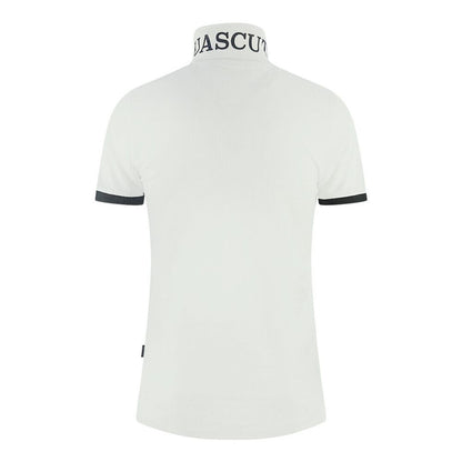 Aquascutum White Cotton Men's Polo Shirt