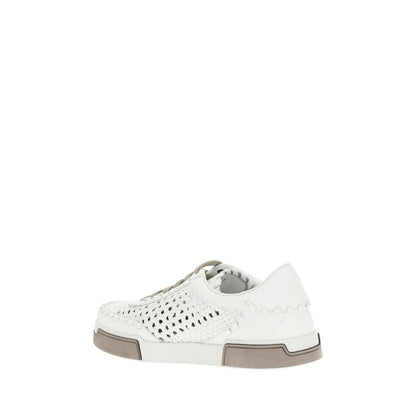 Dolce & Gabbana White Lamb Ovis Aries Aries Athletic Sneakers