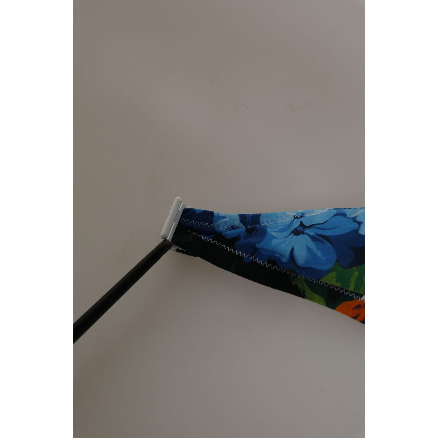 Dolce & Gabbana White Floral Swimsuit 2 Piece Top Bottom Swimwear