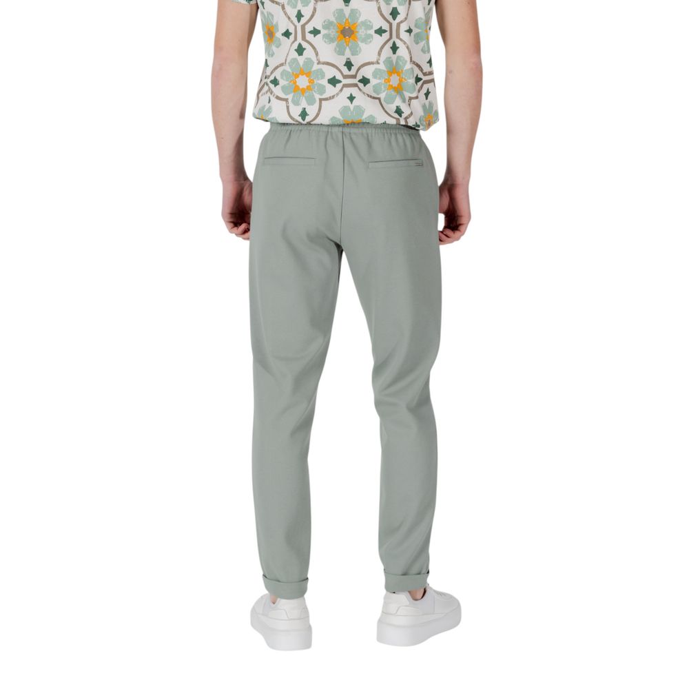 Antony Morato Green Polyester Joggers (Workout Pants)