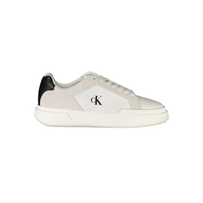 Calvin Klein White Leather Men Sneaker