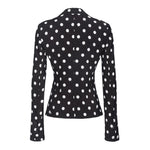 PINKO Black Viscose Women Blazer