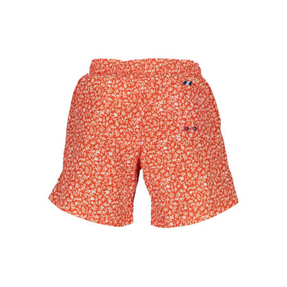 North Sails Red Polyester Men's Swim Boxer