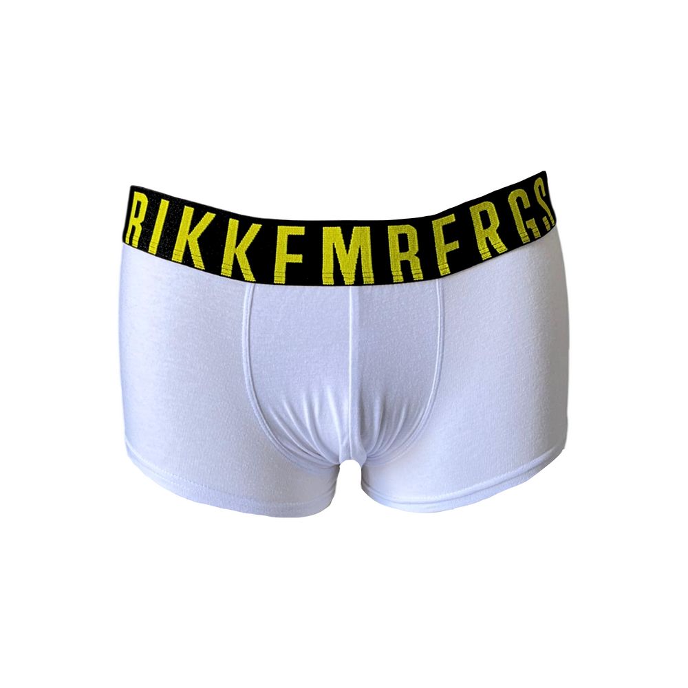 Bikkembergs White Polyester Boxer