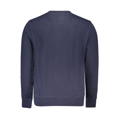 North Sails Blue Cotton Men's Sweatshirt