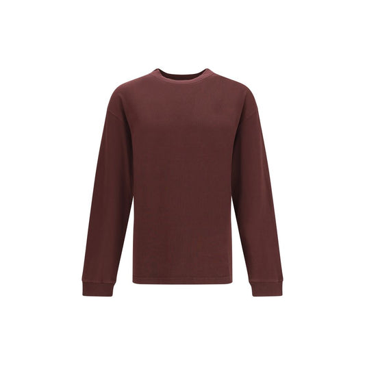Dolce & Gabbana Bordeaux Cotton Sweatshirt