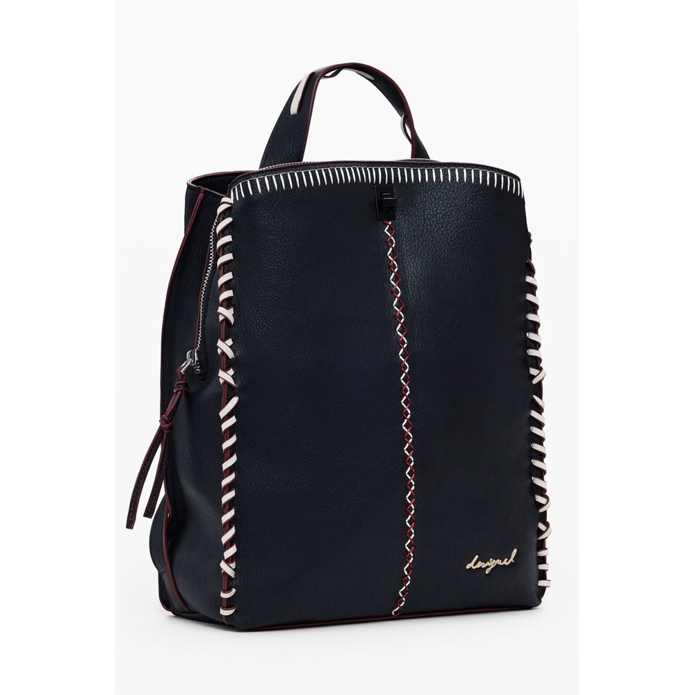 Desigual Black Polyethylene Women Backpack