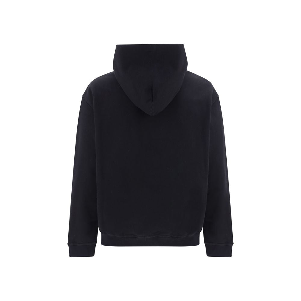 Margiela Black Cotton Sweatshirt