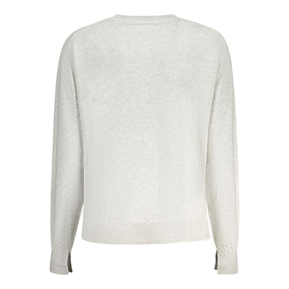 Pepe Jeans Gray Cotton Sweater
