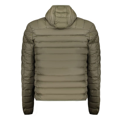 Cavalli Class Verde Polyester Men's Jacket 1728,67403481248,Cavalli Class,Clothing,Green,Jackets & Coats - Clothing,L,M,Men,New with tags,S,Shell Jackets - Jackets & Coats - Clothing,XL,XXL