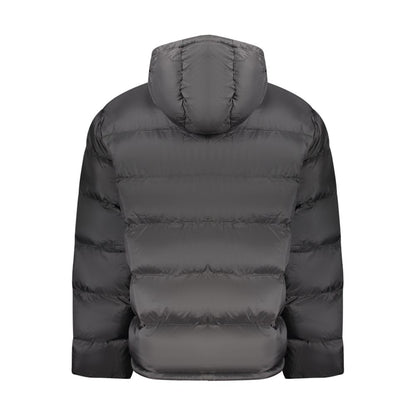 Calvin Klein Black Poliammide Men's Jacket 1728,67403481248,Black,Calvin Klein,Clothing,Full-Length Jackets - Jackets & Coats - Clothing,Jackets & Coats - Clothing,Men,New with tags,XL,XXL