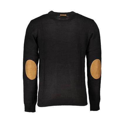 Gianmarco Venturi Black Cotton Men's Sweater