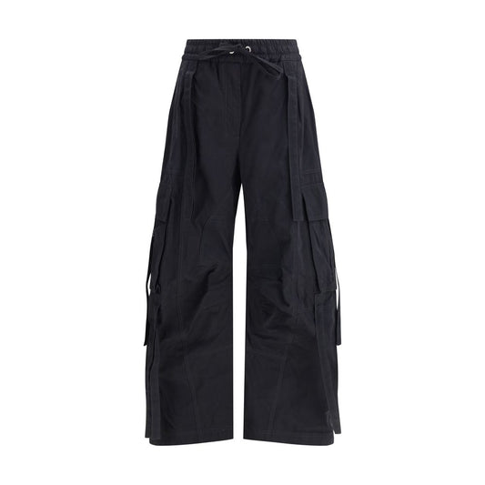 Dolce & Gabbana Black Cotton Cargo Pants