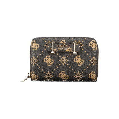 Guess Jeans Marrone Poliuretano Women Wallet