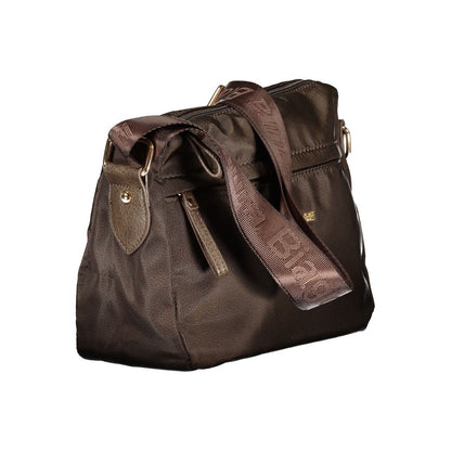 Laura Biagiotti Marrone Polyester Women Handbag