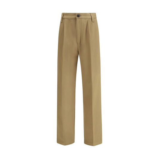 Namacheko Beige Cotton Casual Pants