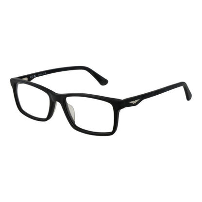 Police Black Cellulose Acetate Glasses (Frames)