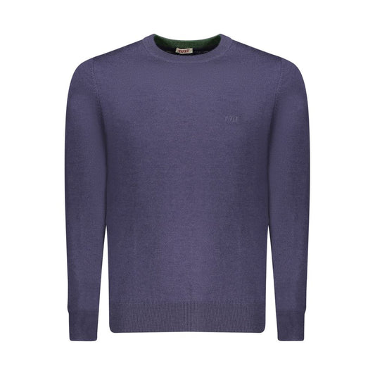 Rifle Blue Polyester Men's Sweater