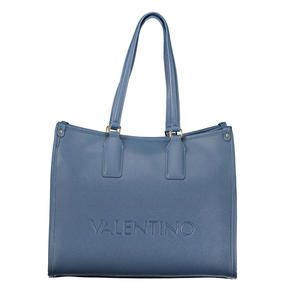Valentino Blue Polyethylene Handbag
