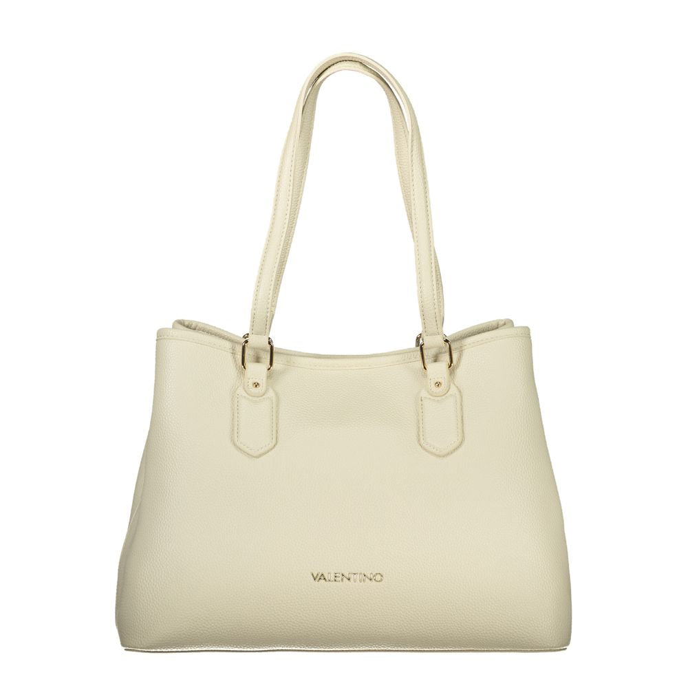 Valentino Beige Polyethylene Handbag