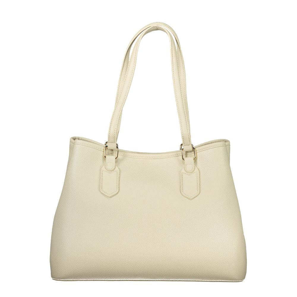 Valentino Beige Polyethylene Handbag